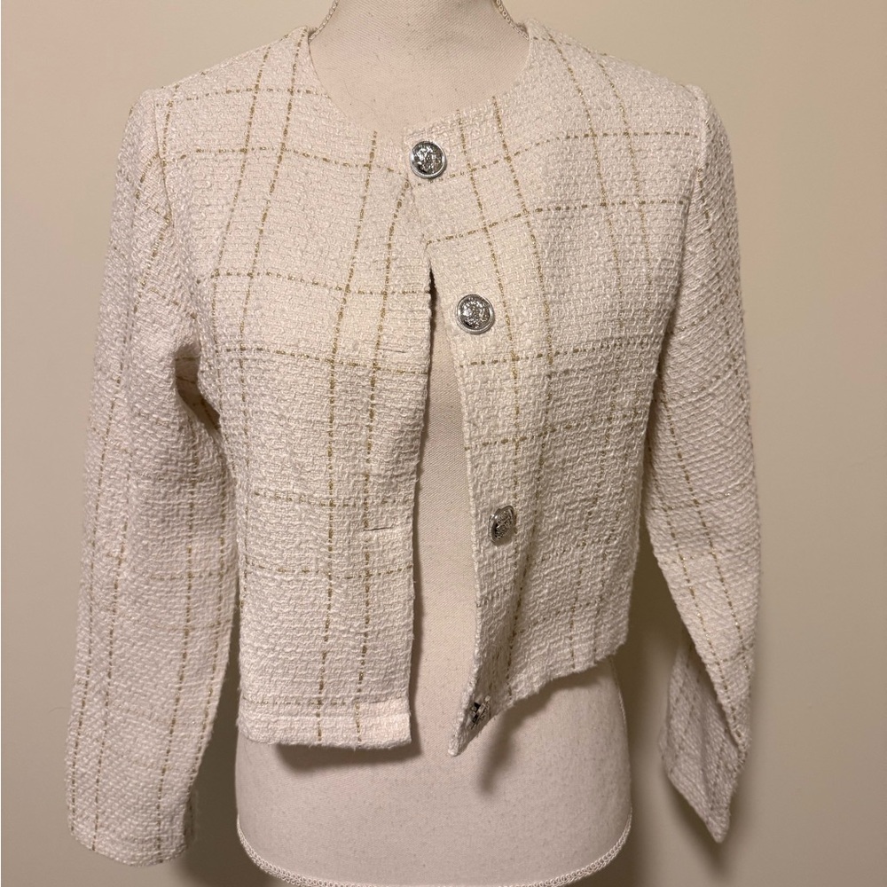 Tweed Jacket Size M